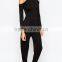 off shoulder halter women jumpsuit long sleeves women jumpsuit OEM service