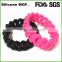 Alibaba wholesale bracelets unisex silicone rubber bracelets