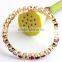 New Rose Gold Plated Colourful Diamond Austria Rhinestone Pearl Bangle Bracelet