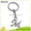 China Cheap Factory Wholesale Custom M Letter Keychain