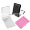 Lady Makeup Mirror 8 LED Lights Lamps Cosmetic Folding Portable Compact Pocket Mirror 4Colors