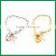 Feminine Ballet Zinc Alloy Chain Bracelet