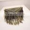 2016 fashionable Pu Leather tassel clutch bag for ladies
