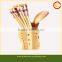 Total Natural Bamboo Chopsticks And Spoon Rest For Kitchen