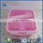 Eco-friendly Watertight Plastic Pantry food container 2 compartment