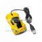 Fashion 3D wired mini cartoon computer mouse mini car shape wholesaler