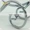 silver chrome candlestick metal wedding decoration candle holder