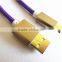 New fashion micro metal aluminum usb charger data cable multi function usb data transfer and charging cable