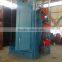 Double Hook Curved Blade Sand Polishing Shot Blasting Machine
