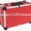 Red Aluminium Flight Case with 2 Clasps