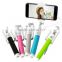 Wired Selfie Stick Handheld Monopod Built-in Shutter Extendable with Fold Holder with 270 degree from shenzhen veister