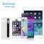 Portable Solar Power Bank 10000mah high capacity power bank, battery charger for Mobile phone /pad/camera