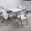 6ft Modern Children Plastic Chair and Table Set