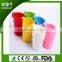 Creative cups & saucers, bright color rainbow cup set
