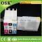 Refill ink cartridge T7551-T7554 empty cartridge with reset chip