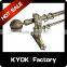 KYOK Crystal/diamond curtain rod finial & delicate curtain rod wholesale, double curtain pole bracket/holder, curtain parts