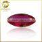 hot sale synthetic factory wholesale marquise cut ruby gemstone