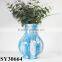 Ceramic vase for decorative red small wedding decoration vase