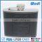 pu wrapped with customized logo hip flask HF322