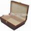 brown color wooden packaging boxes with lock