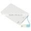 Ultra slim credit card shape portable power bank charger with custom logo print, i phone connector and optional capacity