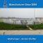 Bridge supported waste water clarifier in water settlement tank