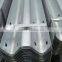 powder coating steel safety crash barrier ,two waves guardrails