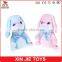 custom made singing plush rabbit toy good quality soft dancing bunny toy