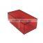 plastic high quality colored tissue box for bathrom accessory set