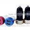 Two USB Port Car Charger with different colors OEM