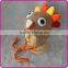 Handmade Milk Cotton Baby Crochet Turkey Hat