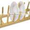 Home Basics Bamboo dish drainer Dish Rack