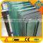 China quality safety glass,tempered laminated glass with all color PVB,free sample milky white laminated glass
