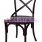 cross-back dining chair