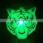 2015 hot led flashing toy tiger with ball chain necklace