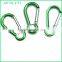 High quality custom aluminum Carabiner with key ring