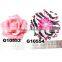 baby rose flower felt hair clip wholesale