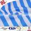 custom white strped printed nylon spandex print swimwear fabric