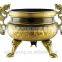 Incense burner with double dragon(Two dragon-shaped ears )(Tripod seat )