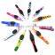 New Stainless Steel Rubber Grip Eyebrow Tweezers