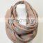 100% Acrylic Ulta Soft Chunky Infinity Boucle Scarf for Girls
