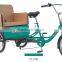 2015 hot sale 20" adult rickshaw/tricycle/trike/bicycle/cycle