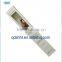 customized hair extension box with clear window and plastic hook