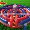 Adventure inflatable Kapow multi-play games, circular inflatable Kapow obstacle course, Kapow obstacle course maze