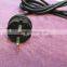 VDE Approved 3 prong IP44 electrical plug