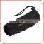 Portable LED Flashlight Pouch black soft Water resistant belt holster for hiking camping