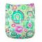 New Baby Newborn Cloth Diaper Supplier Naturally Washable Adjustable Nappy With Inserts For Girls