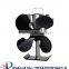 4blades Environment-friendly Powered Heat Wood Fireplace Stove Fan Quality Choice