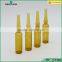 10ml Amber Custom ampoule glass bottle