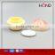 good quality top selling color orange and Peach lotion jars/Acrylic Jar With Screw Cap